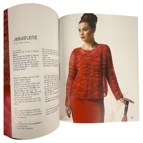 3 Colinette Yarn Pattern Books Knitting Carefree Collection Parisienne Movie Sta - Picture 11 of 12